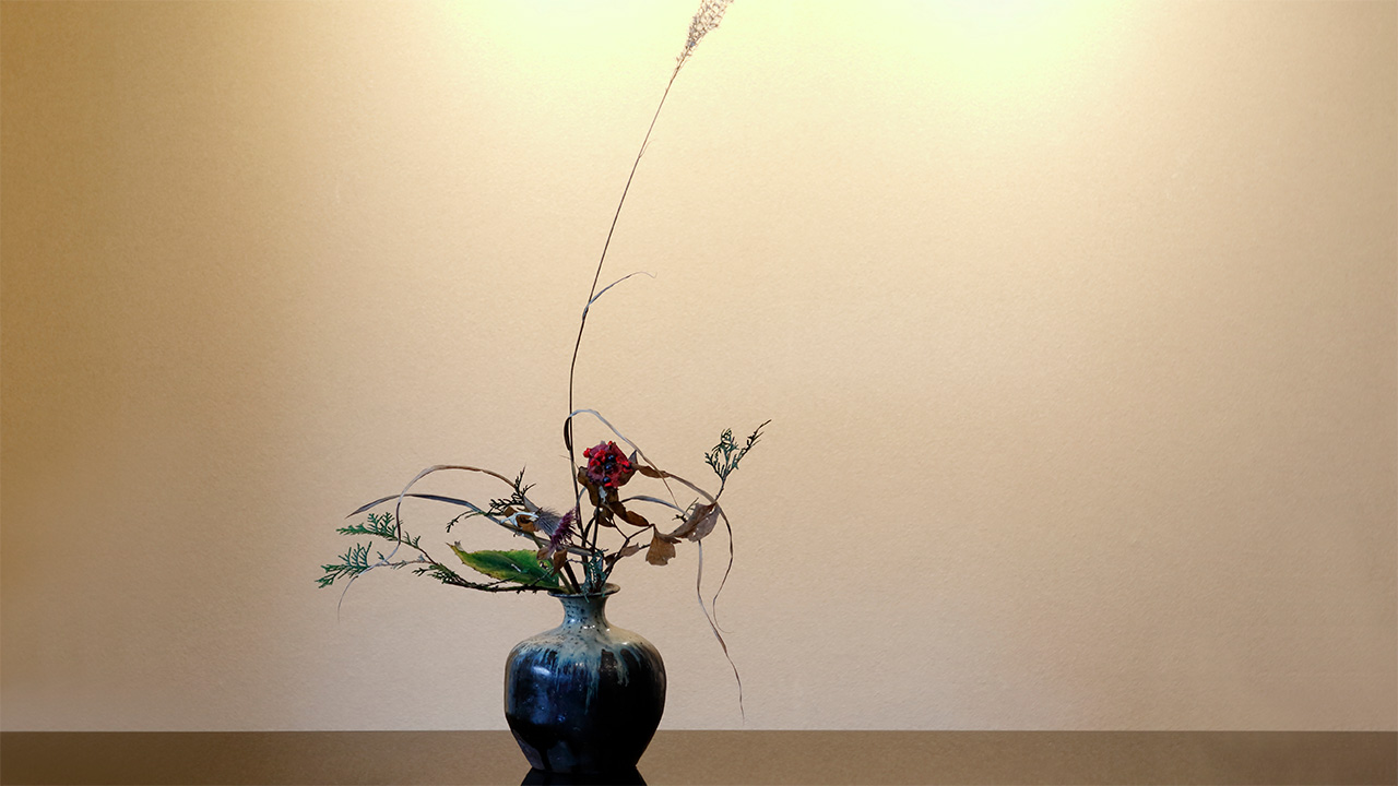 Put Flowers in the Chosen-Garatsu Vase - TENPYODO