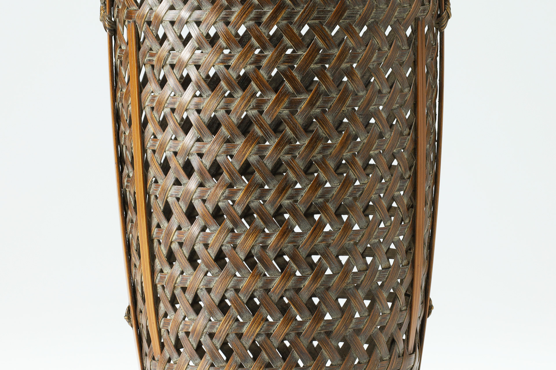 Bamboo Flower Basket（Rokansai Iizuka）-5