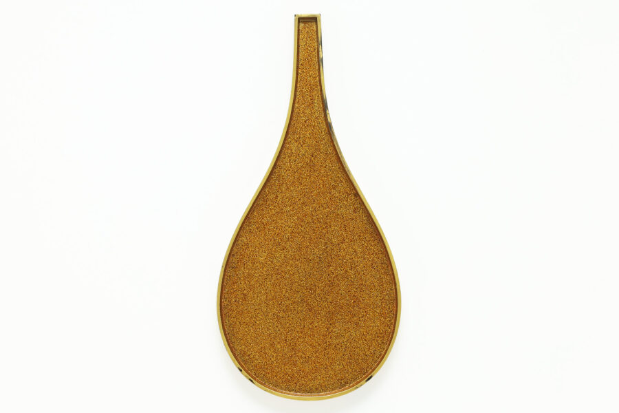 Makie Biwa shaped Incense Box（Meiji Period）-20