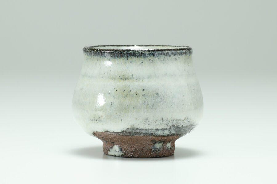 Madara-Garatsu Shioge shaped Sake Cup（Akemi Ito）