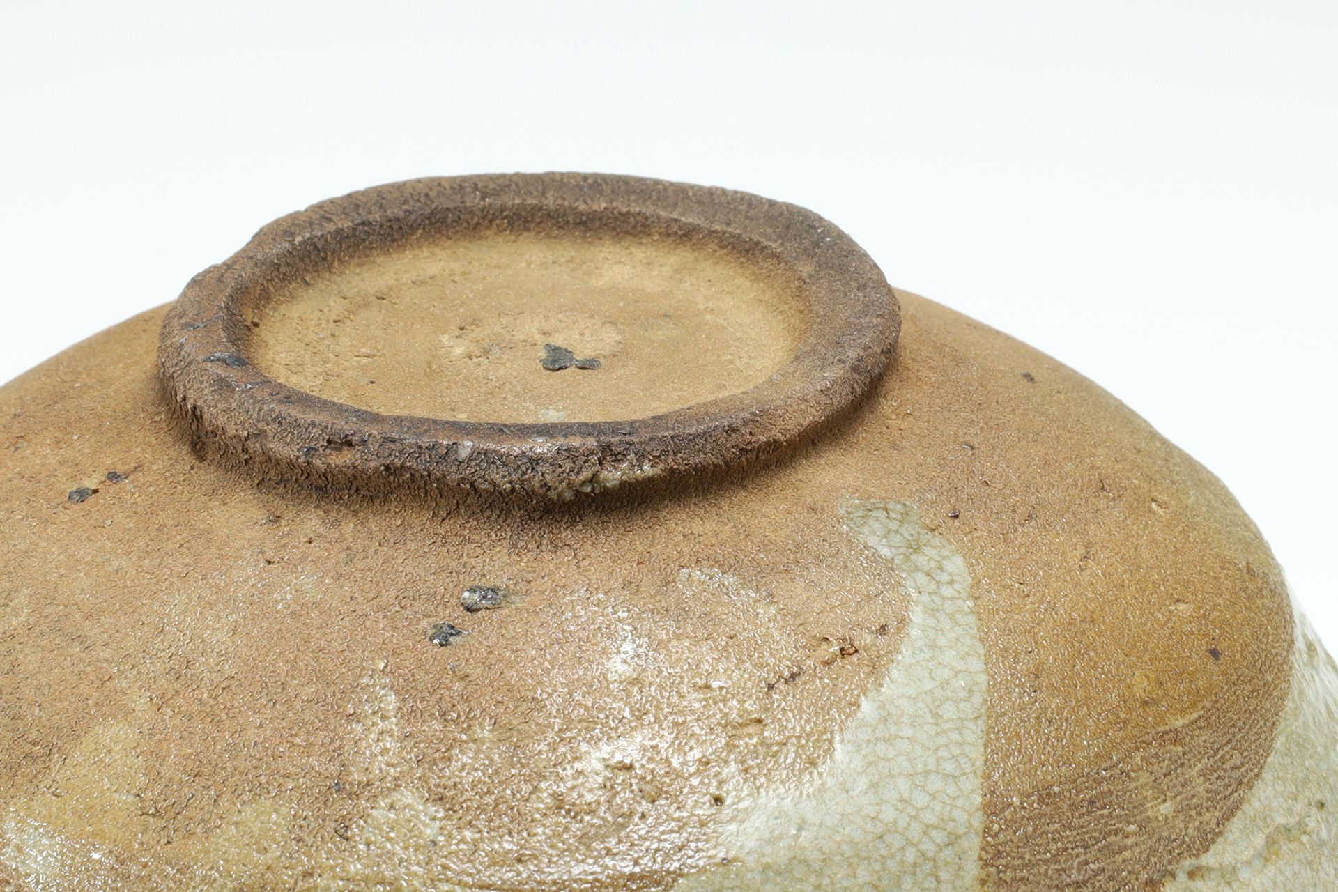 E-Garatsu Spouted Bowl with Design of Grass（Momoyama-Edo Period）-12