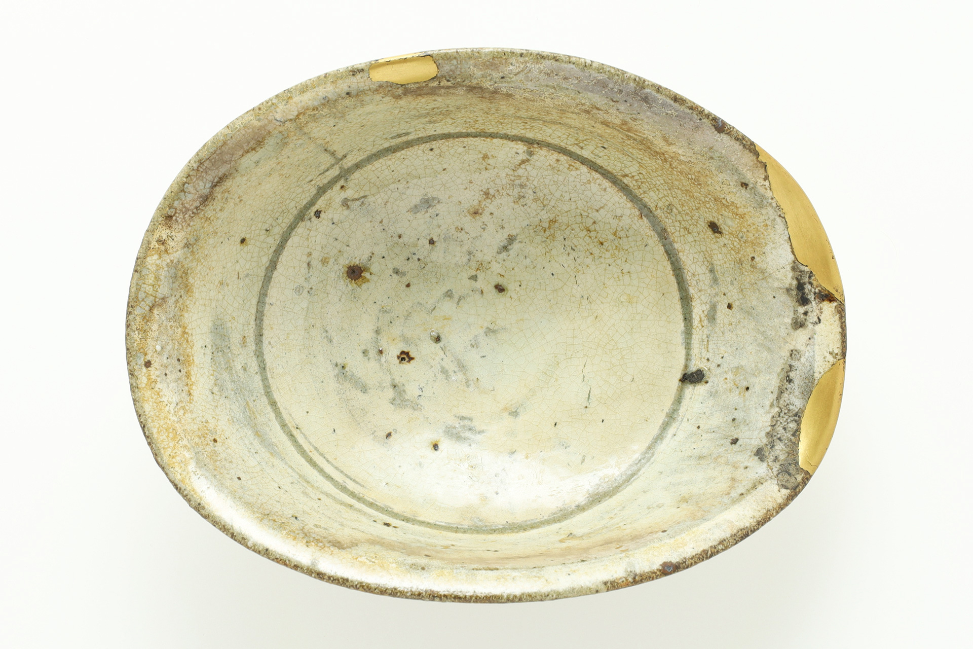 Muji-Hakeme Tea Bowl（Joseon Dynasty）-8