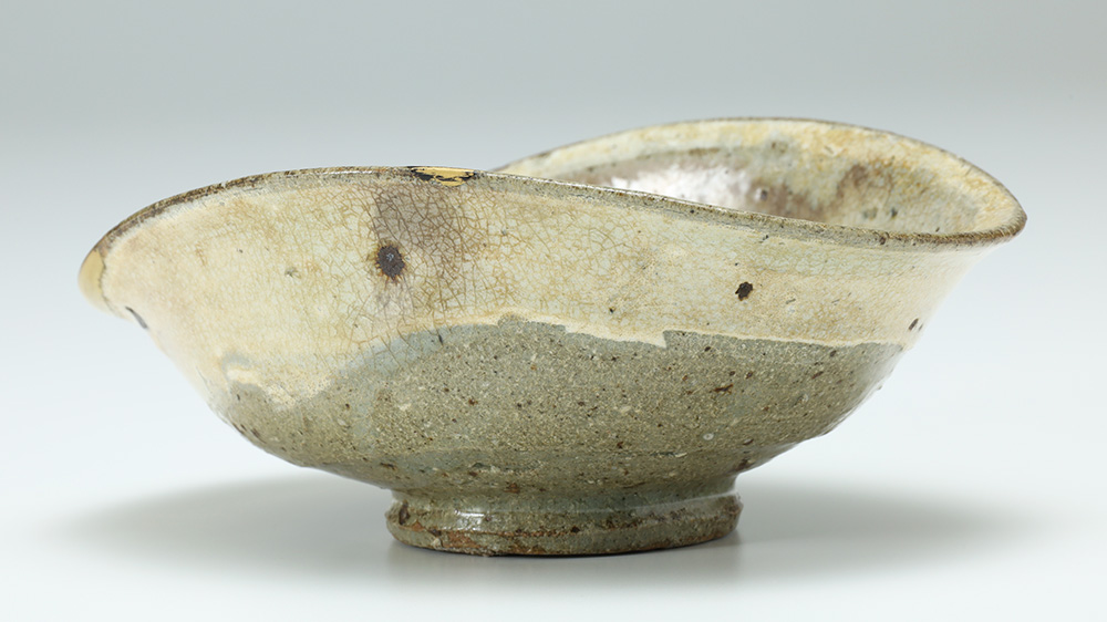 Muji-Hakeme Tea Bowl（Joseon Dynasty）-1