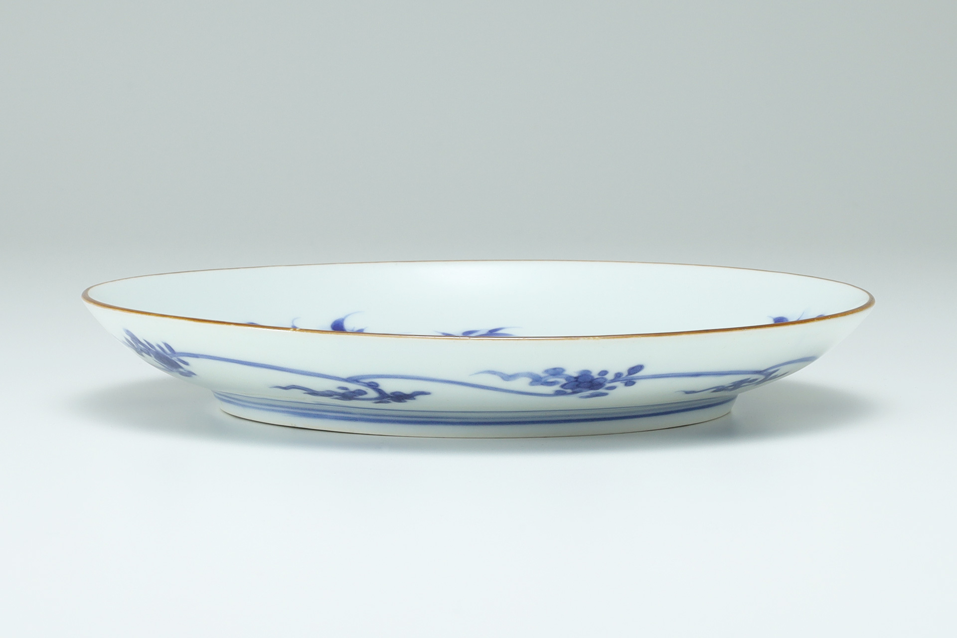 Kakiemon Dish with design of Bamboo and Swallow（Edo Period）-2