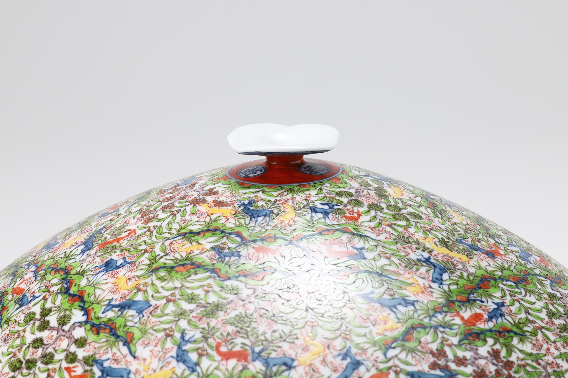 Jar with Design of Rokumei（Yuki Hayama）-3