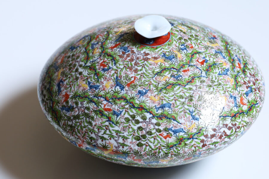 Jar with Design of Rokumei（Yuki Hayama）