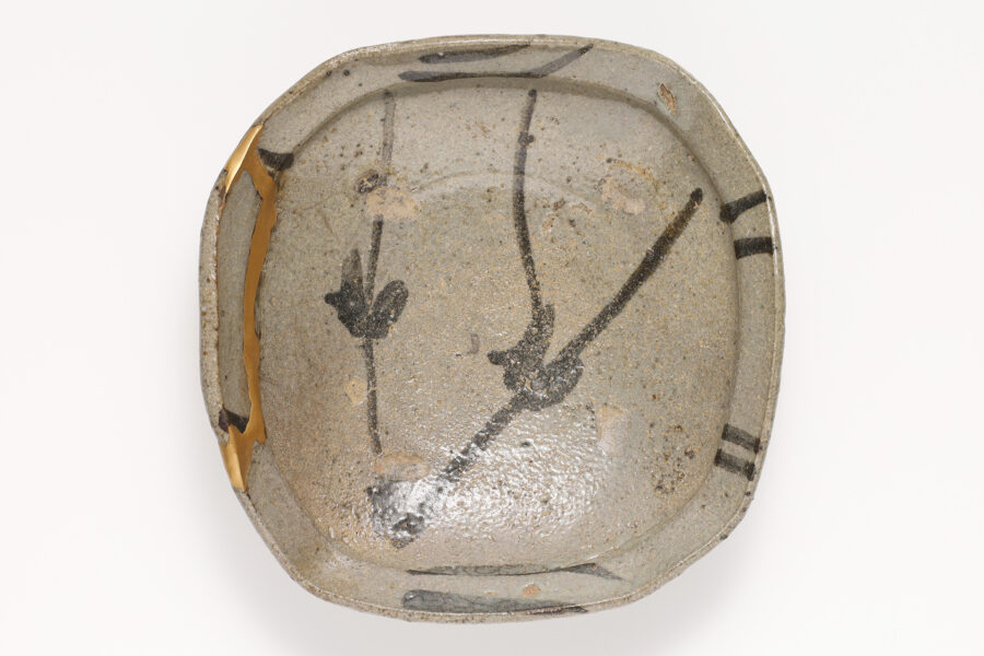 E-Garatsu Dish（5 Pieces / Momoyama-Edo Period）-9