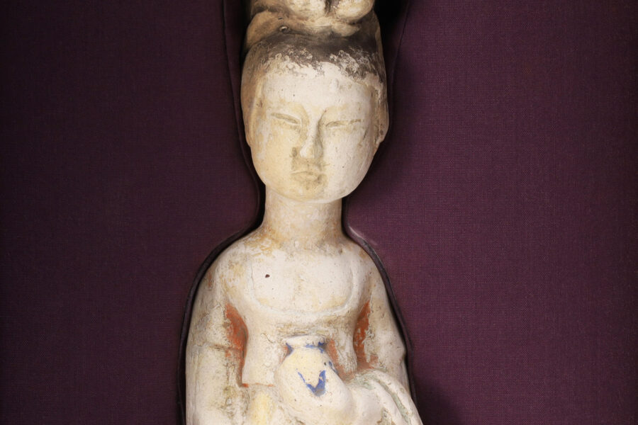 Painted pottery Woman（Tang Dynasty）-16