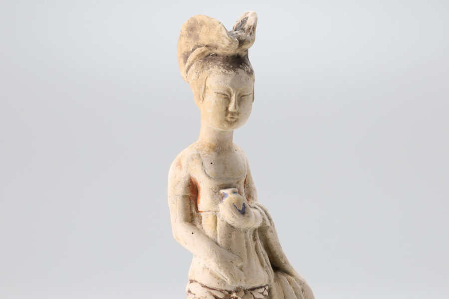 Painted pottery Woman（Tang Dynasty）-3