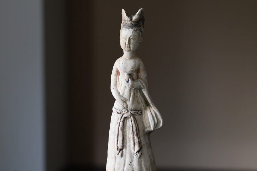 Painted pottery Woman（Tang Dynasty）