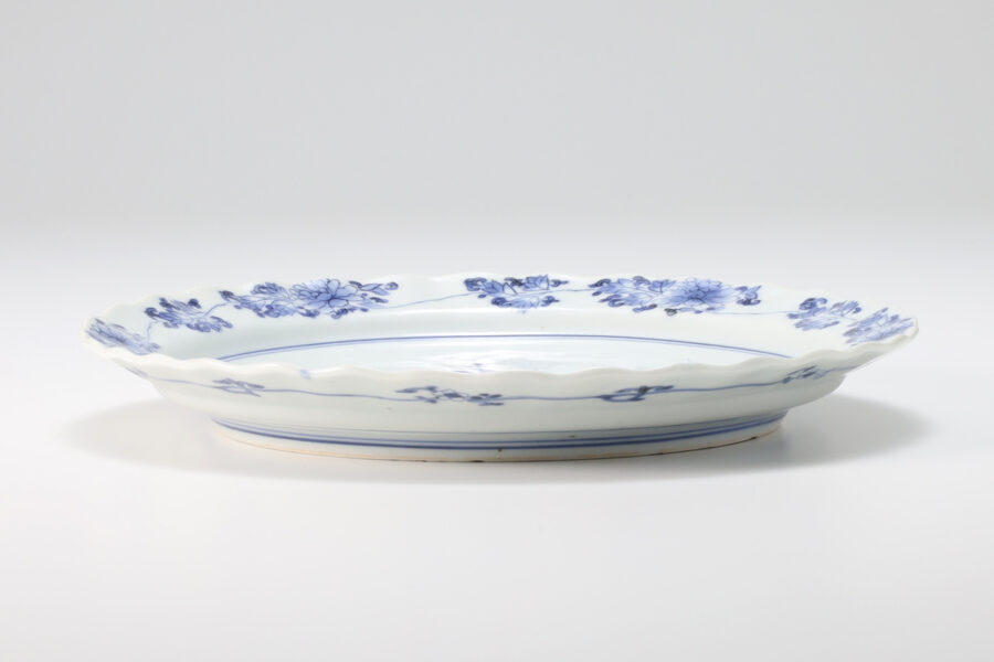 Old-Kakiemon Dish with Design of Plum and Nightingale（Edo Period）-2