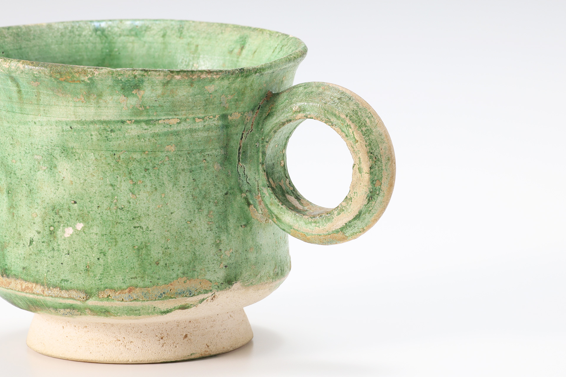 Green glaze Cup（Tang Dynasty）-4