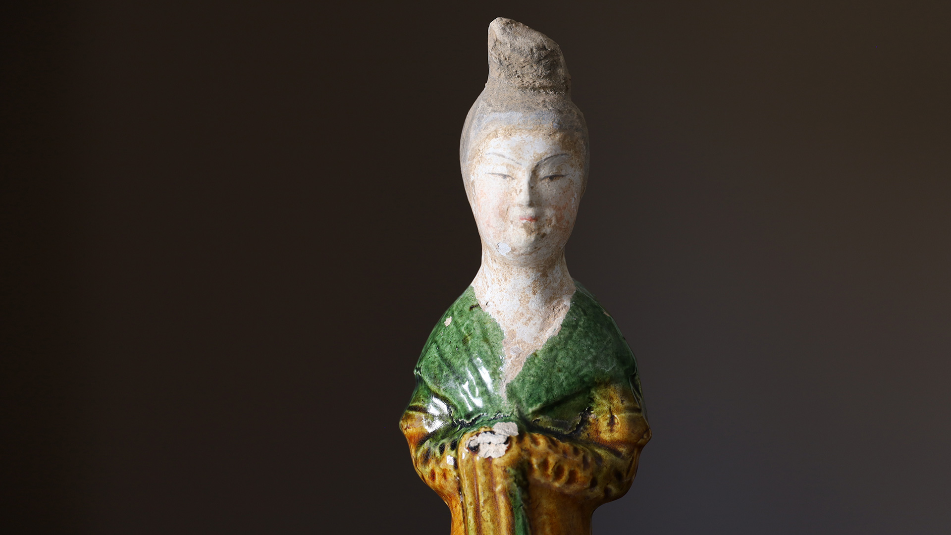 Tang-Sancai Woman（Tang Dynasty）-1