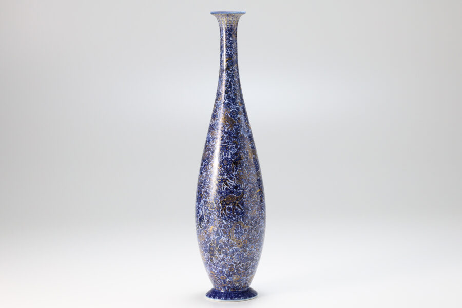 Vase with Design of All Things in Nature（Yuki Hayama）-1