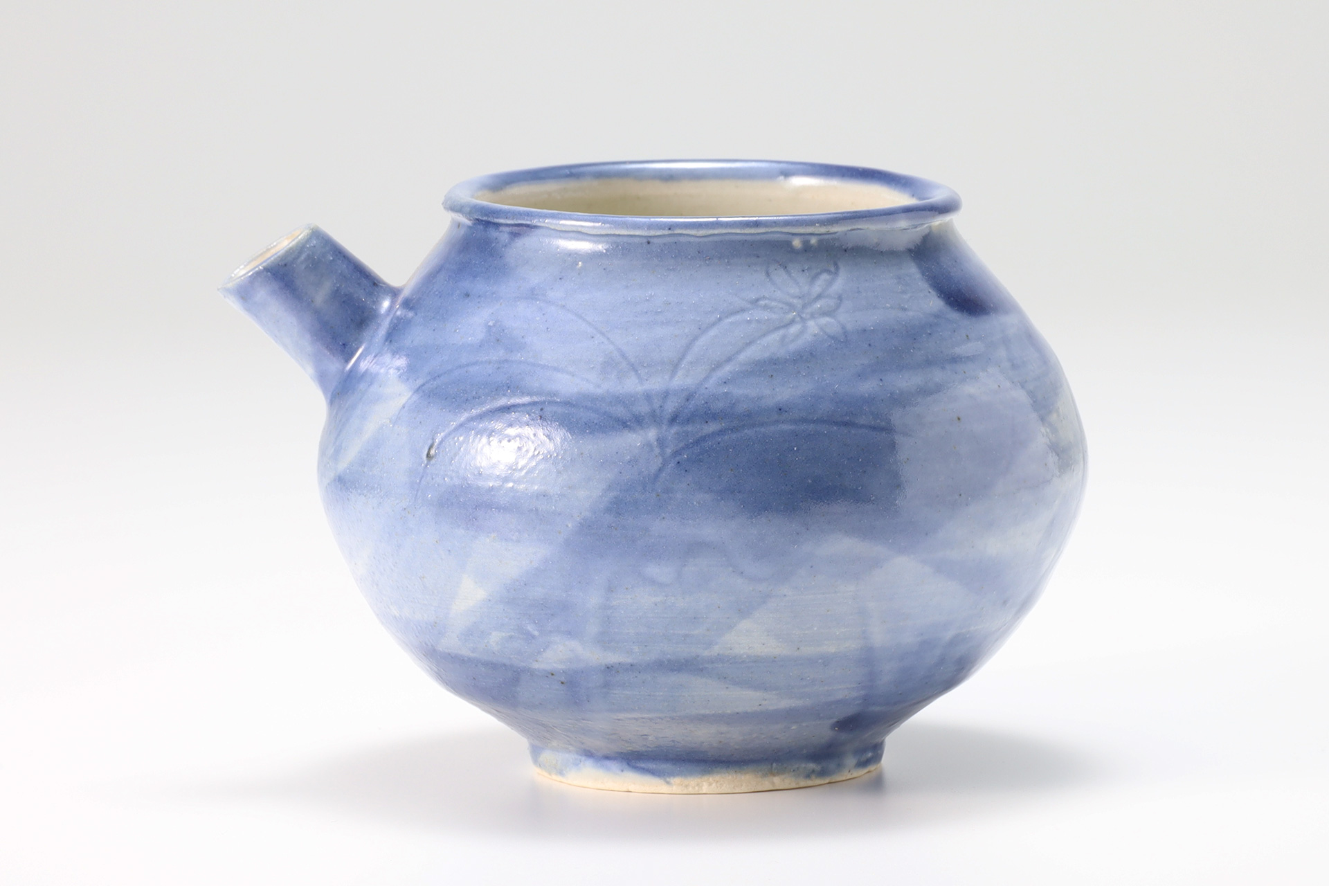 Cobalt Blue glaze Spouted Bowl（Naoto Yano）-1