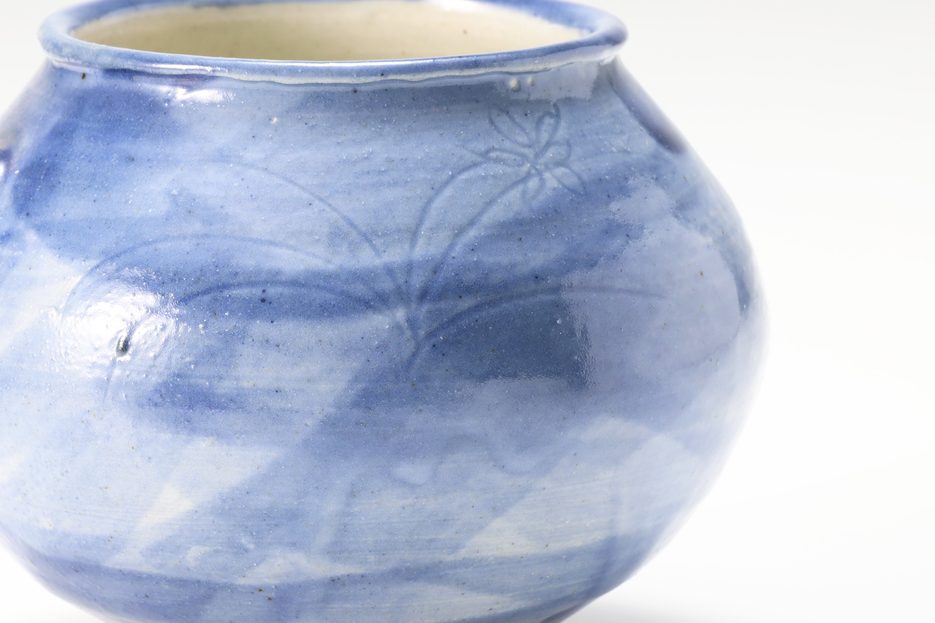 Cobalt Blue glaze Spouted Bowl（Naoto Yano）-2