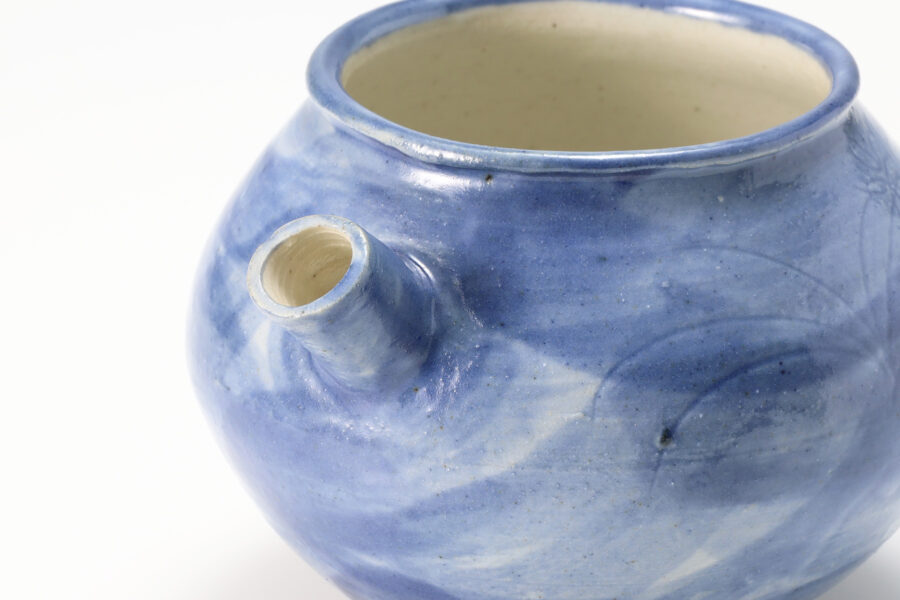 Cobalt Blue glaze Spouted Bowl（Naoto Yano）-3