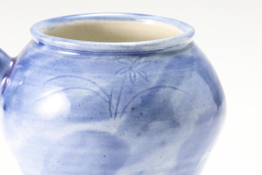 Cobalt Blue glaze Spouted Bowl（Naoto Yano）-2