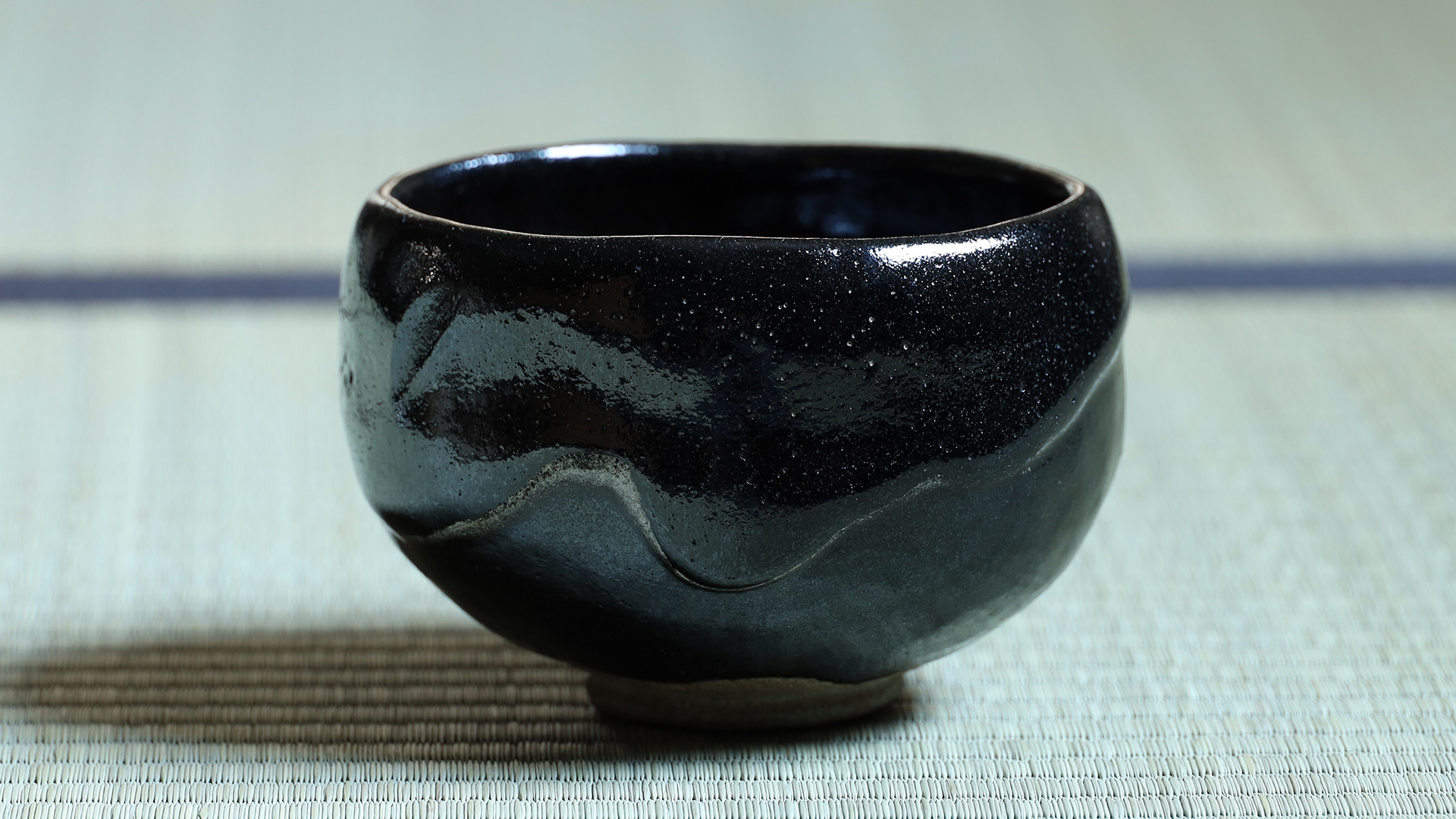 Black Tea Bowl（9th Chozaemon Ohi）-y1