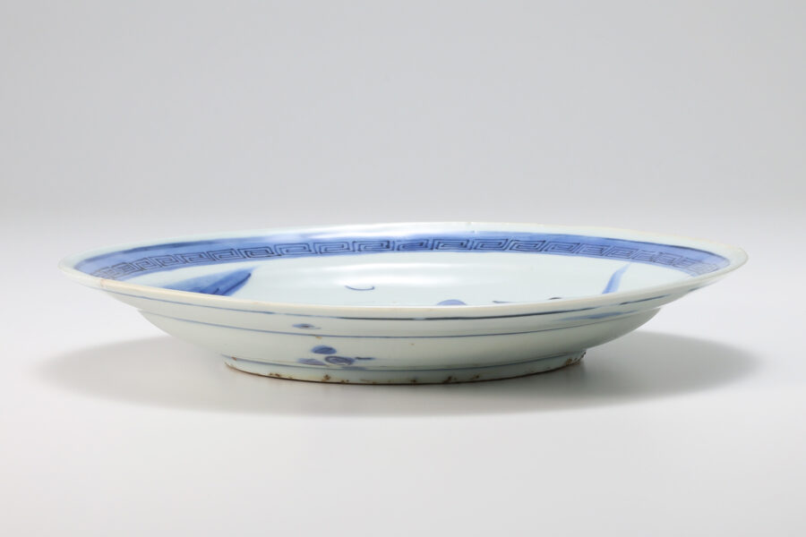 Kosometsuke Dish with Design of Landscape（Ming Dynasty）-2