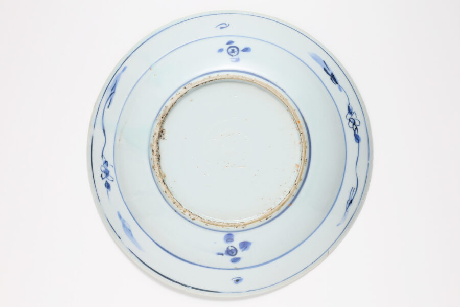 Kosometsuke Dish with Design of Landscape（Ming Dynasty）-6