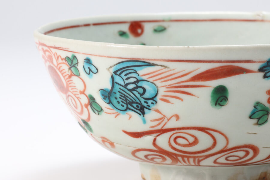 Gosu-Akae Sakigakede Bowl（Ming Dynasty）-2