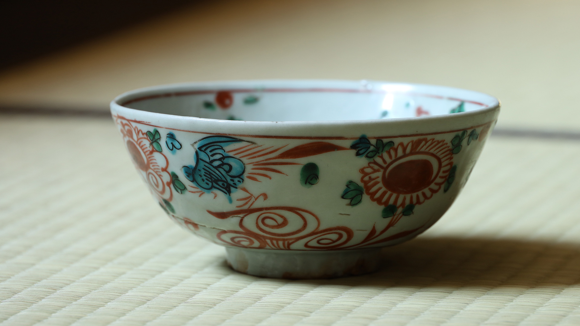 Gosu-Akae Sakigakede Bowl（Ming Dynasty）-y1