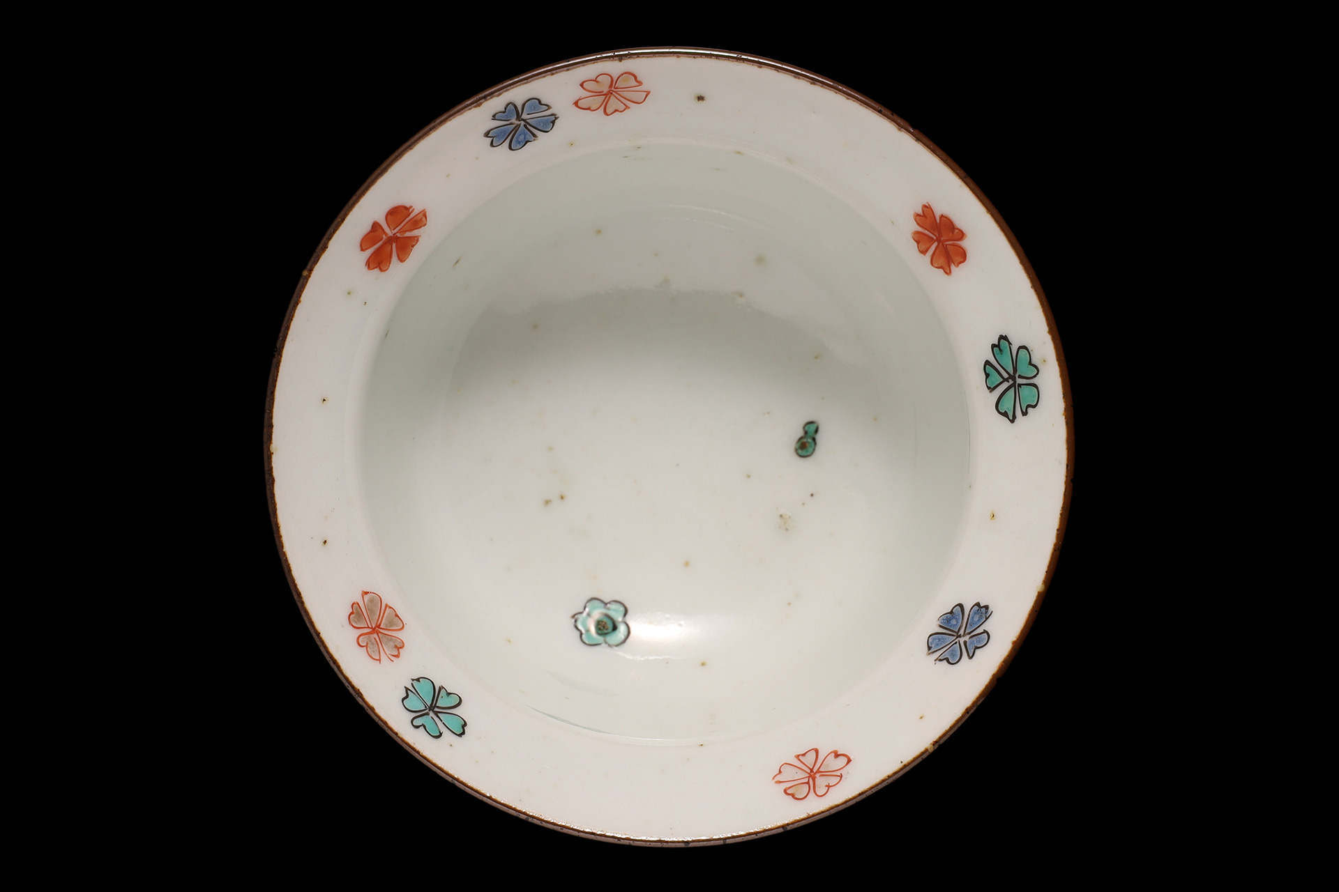 柿右衛門色絵菊桜文小鉢（5客 / 江戸時代）-15