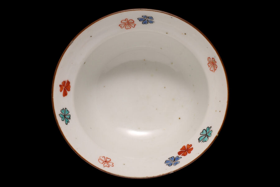 柿右衛門色絵菊桜文小鉢（5客 / 江戸時代）-19