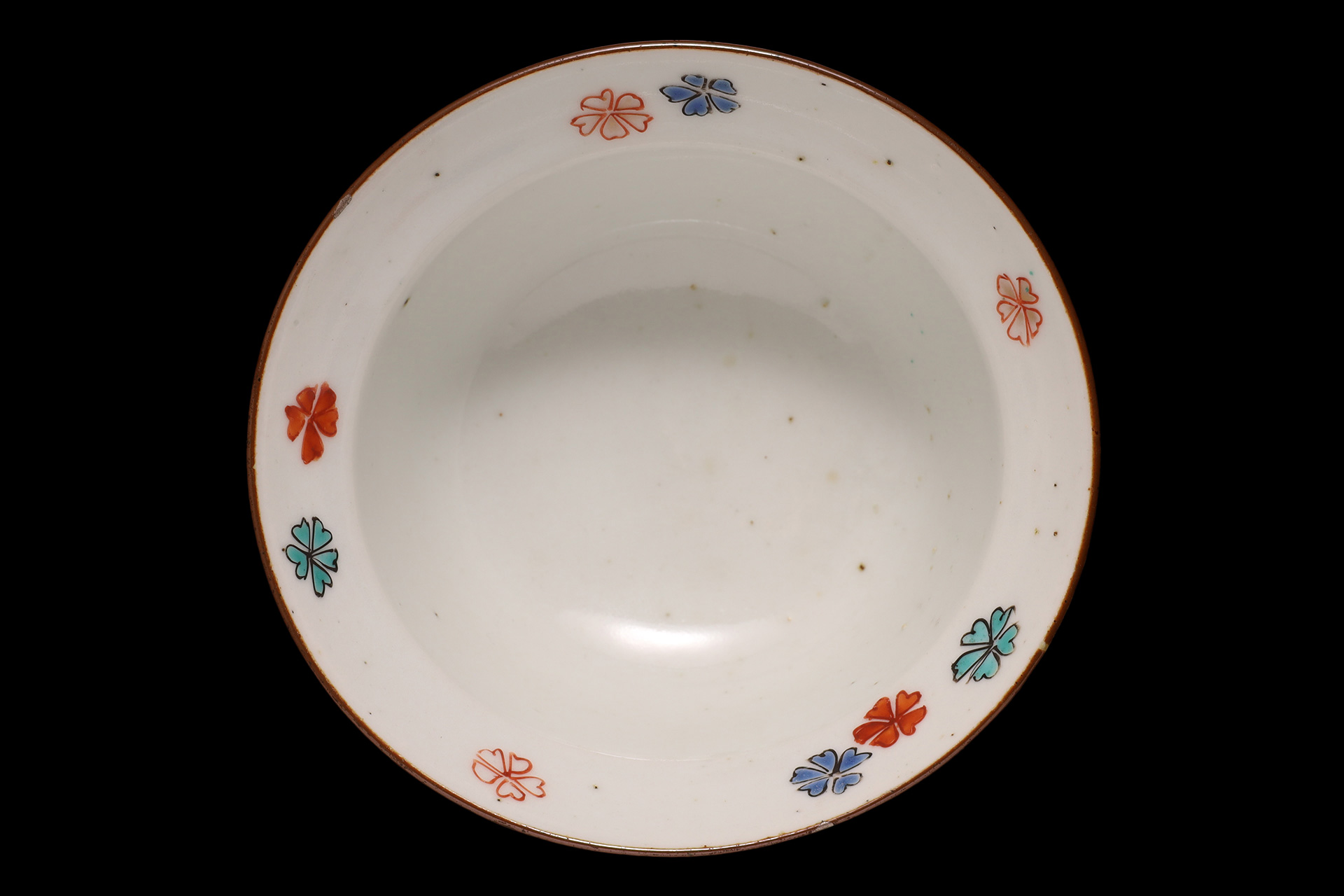 柿右衛門色絵菊桜文小鉢（5客 / 江戸時代）-19