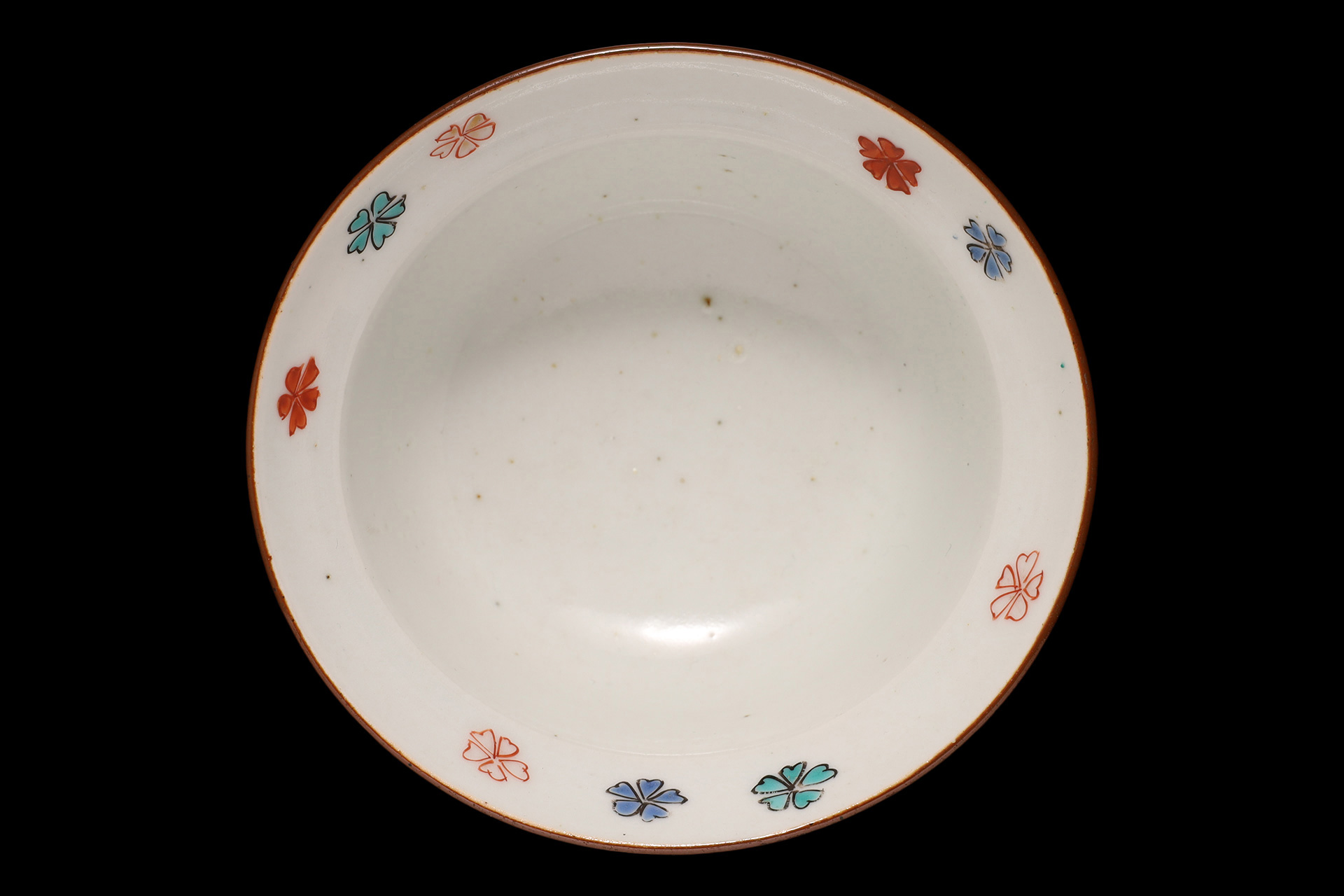 柿右衛門色絵菊桜文小鉢（5客 / 江戸時代）-7