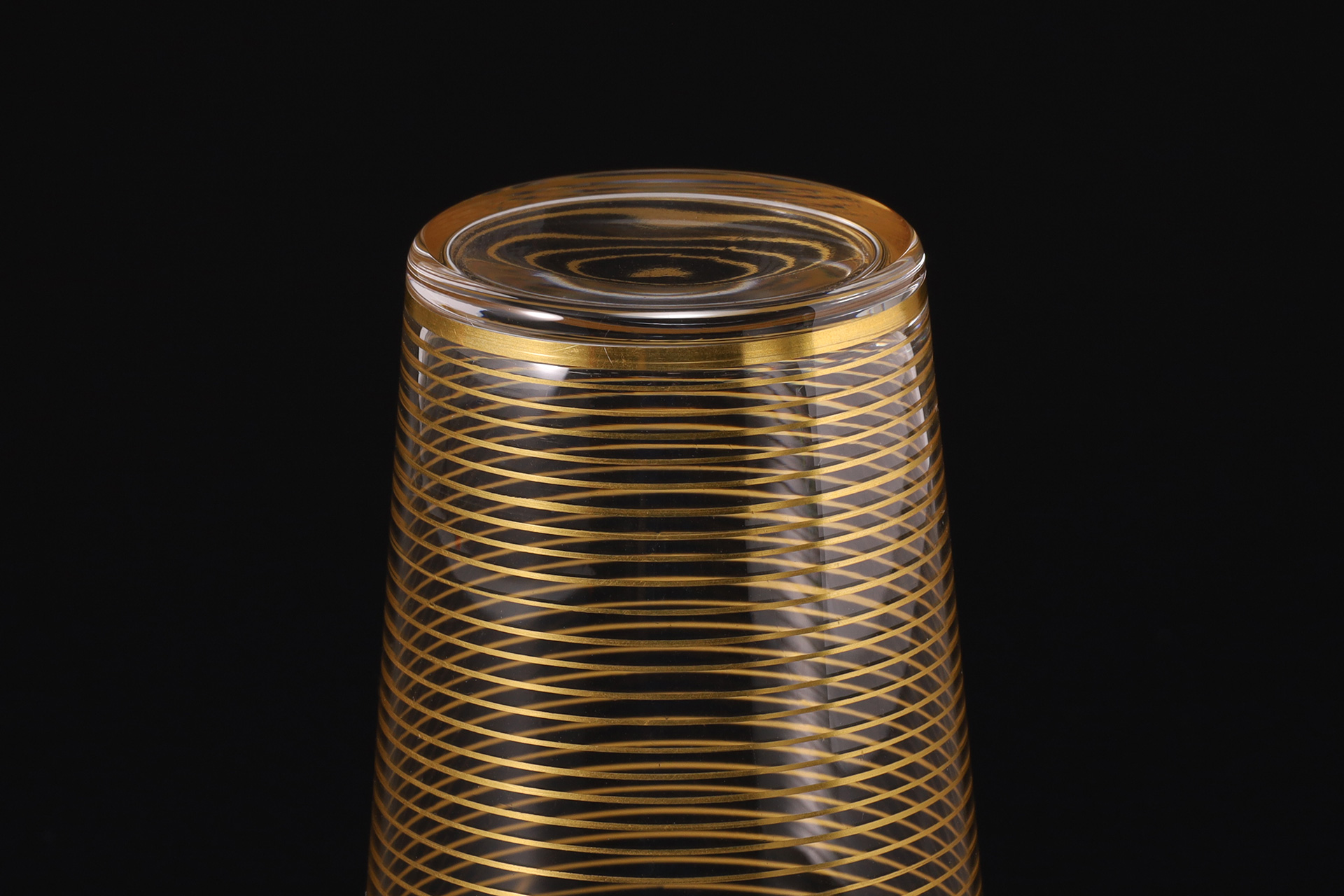 金渕金筋コップ（10客 / オールドバカラ）-6