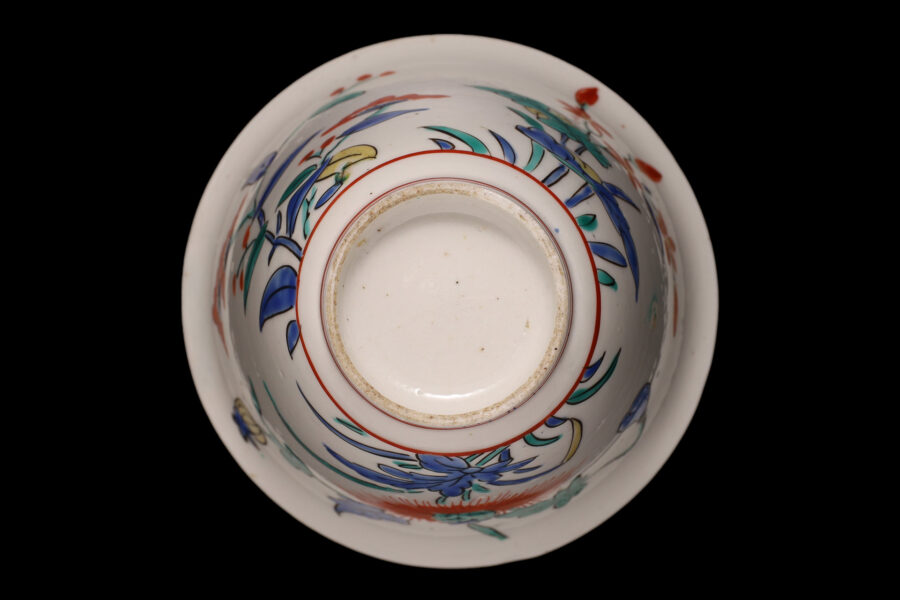柿右衛門色絵芥子文小碗（江戸時代 / 所載品）-6