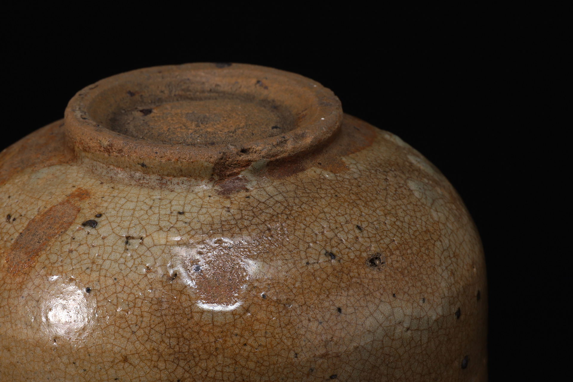 古唐津茶碗（桃山-江戸時代）-13