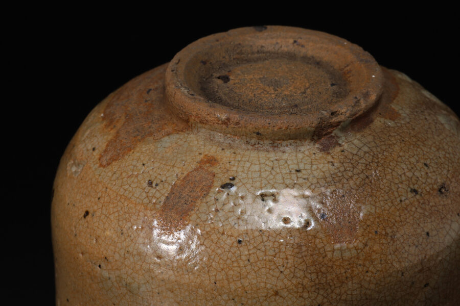 古唐津茶碗(桃山-江戸時代)-14