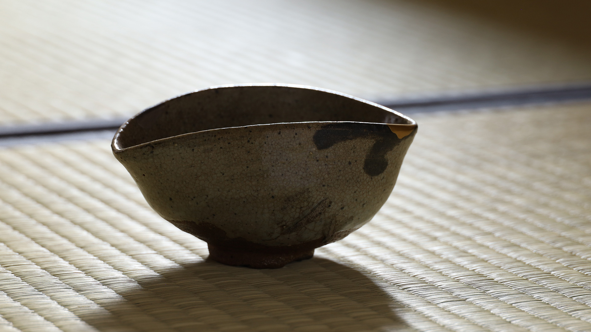 絵唐津茶碗（桃山-江戸時代）-y1