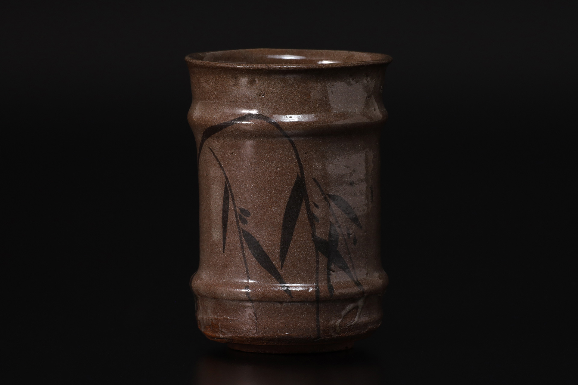 絵唐津柳文猪口（桃山-江戸時代）-1