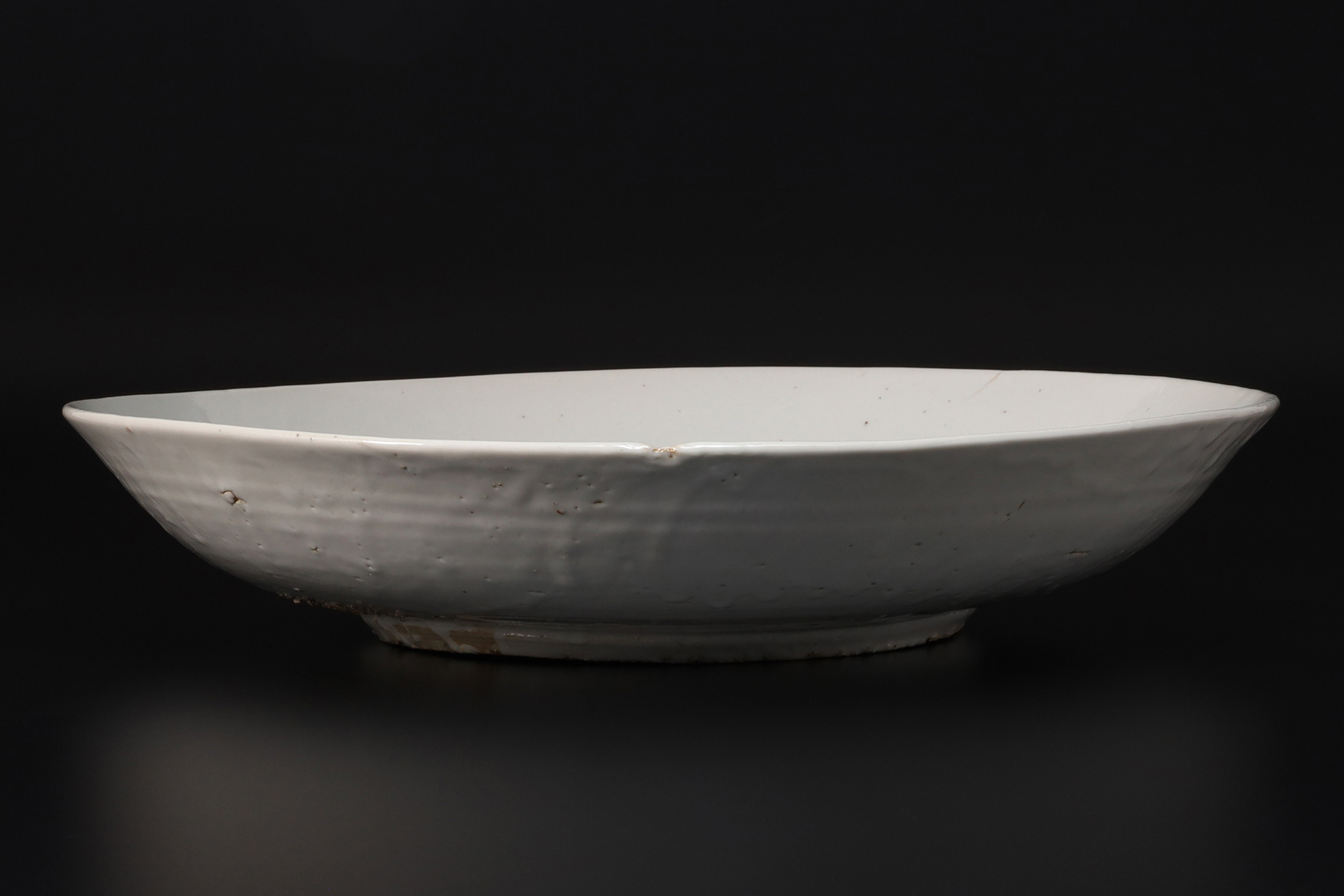 白呉須大平鉢(明時代 / 出陳作品)-2