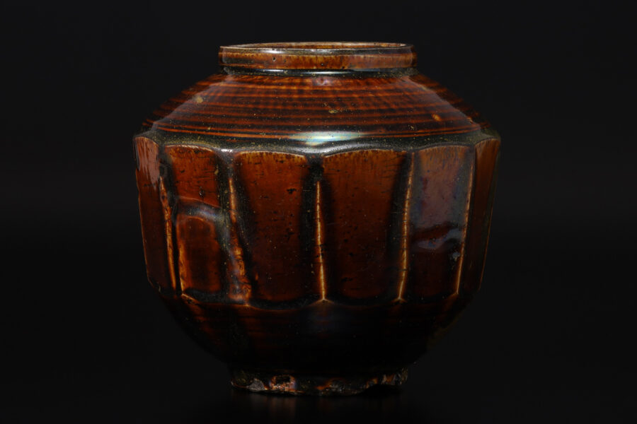 李朝飴釉面取壺(朝鮮時代)-1