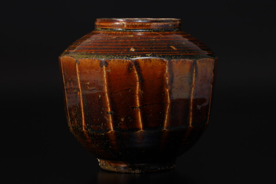 李朝飴釉面取壺(朝鮮時代)-2