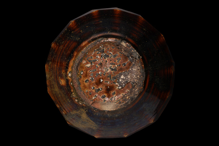 李朝飴釉面取壺(朝鮮時代)-8