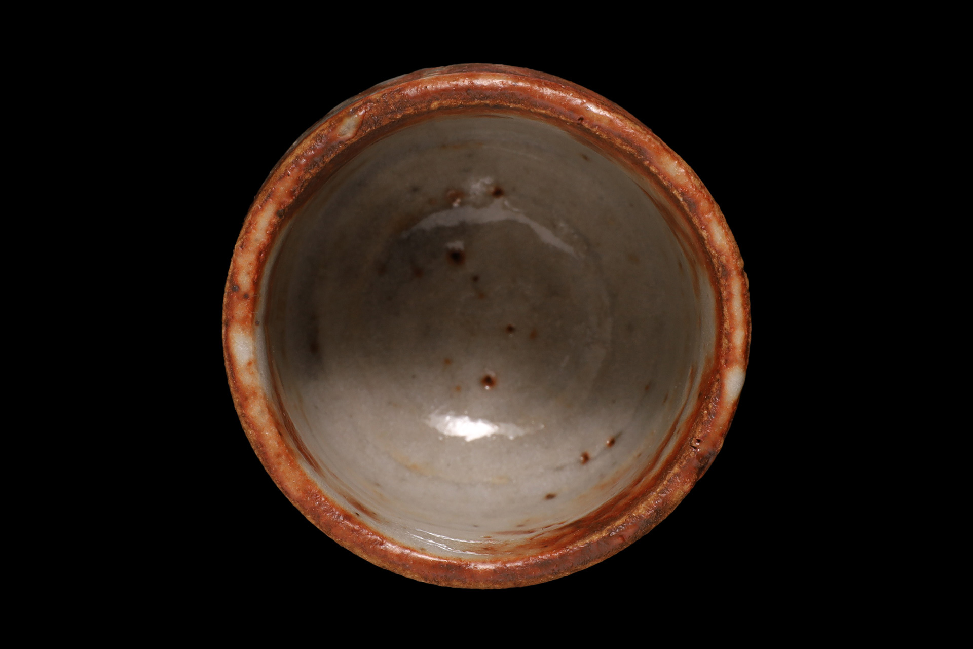 赤志野ぐい吞（北大路魯山人）-3