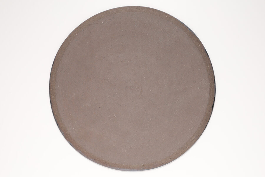 唐津鉄釉平皿（矢野直人）-4