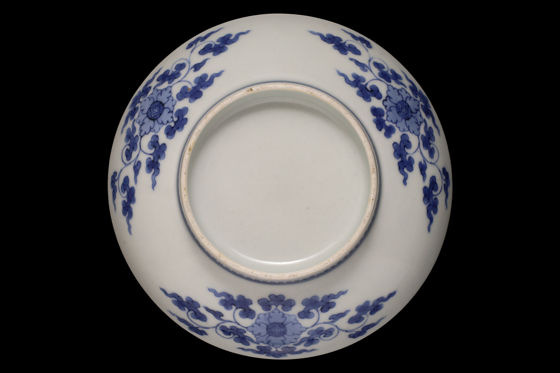 鍋島色絵桜花籃文小皿（江戸時代）-6