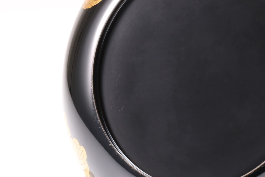 高台寺蒔絵平棗（5代 川端近左 / 鵬雲斎宗室 書付）-6