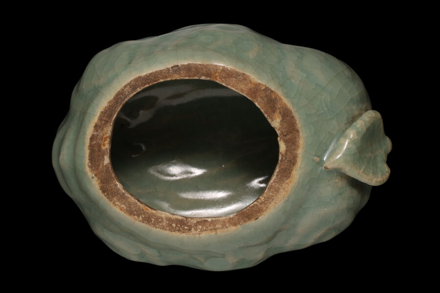 七官青磁獅子香炉（明時代）-8