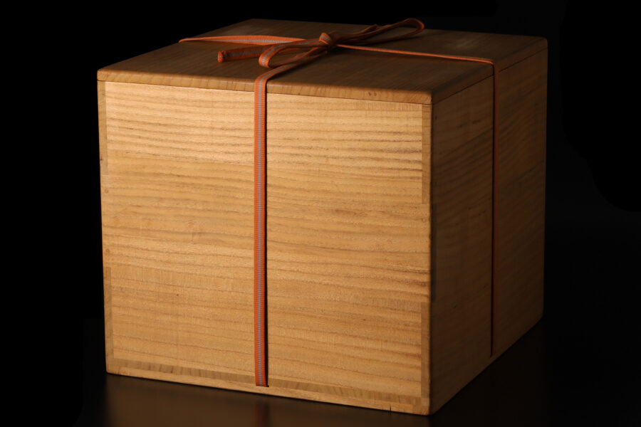 釉裏白金彩花壺（小野珀子）-8