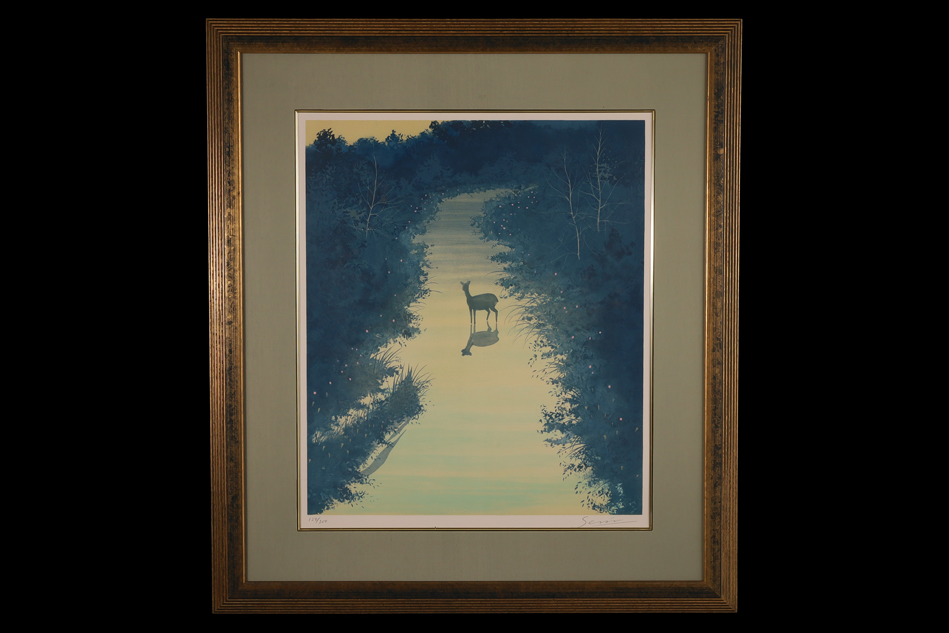 森の中（千住博）-1