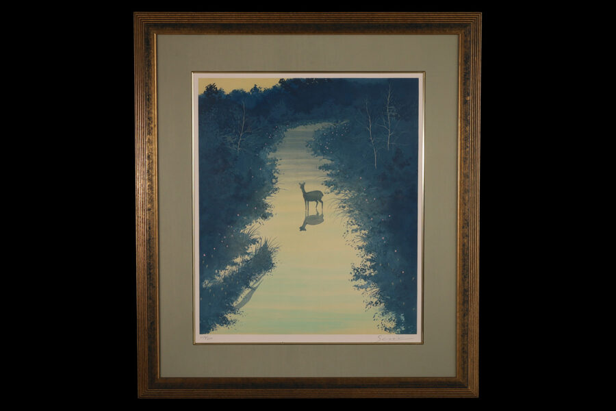 森の中（千住博）