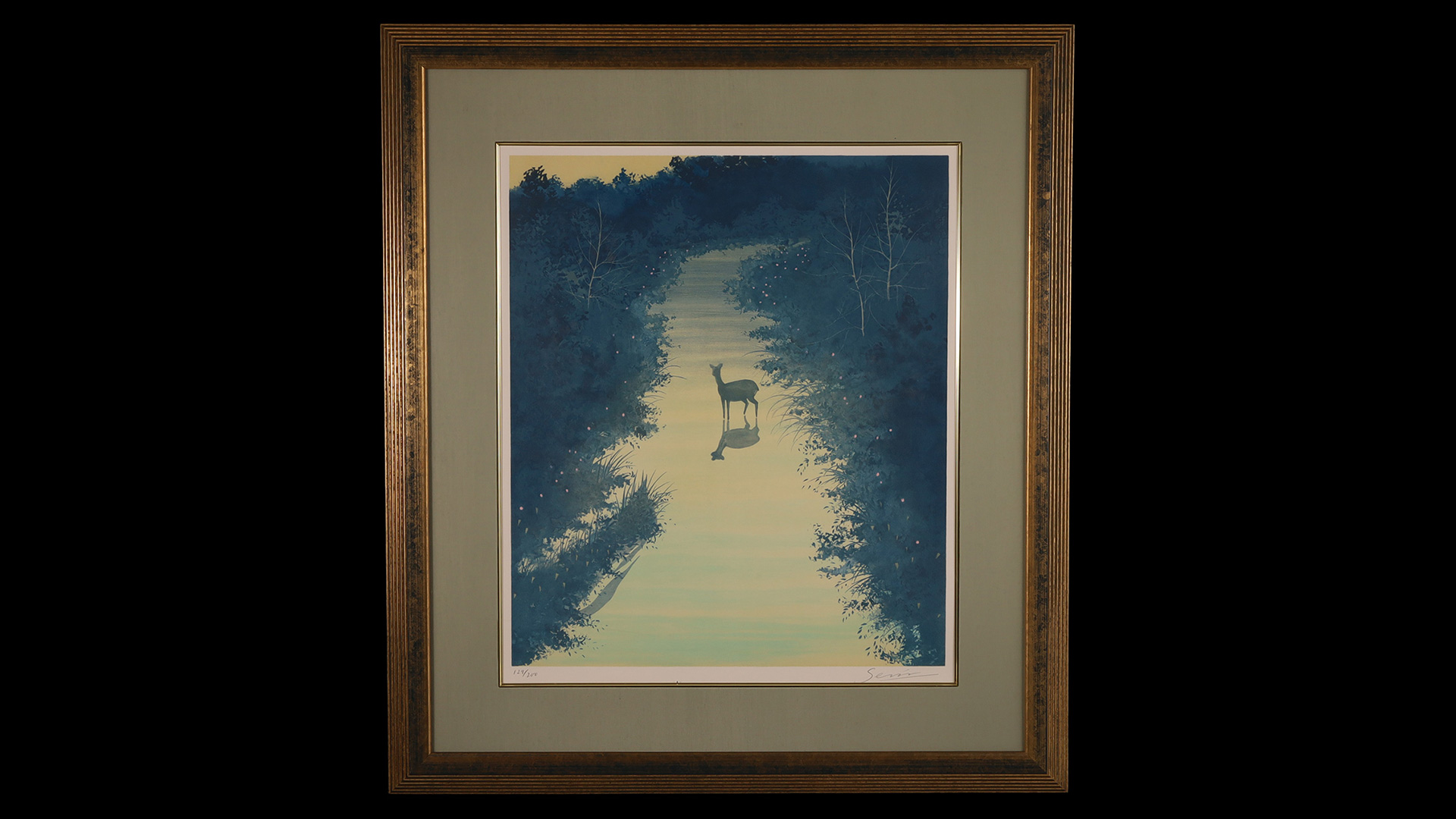 森の中（千住博）-y1